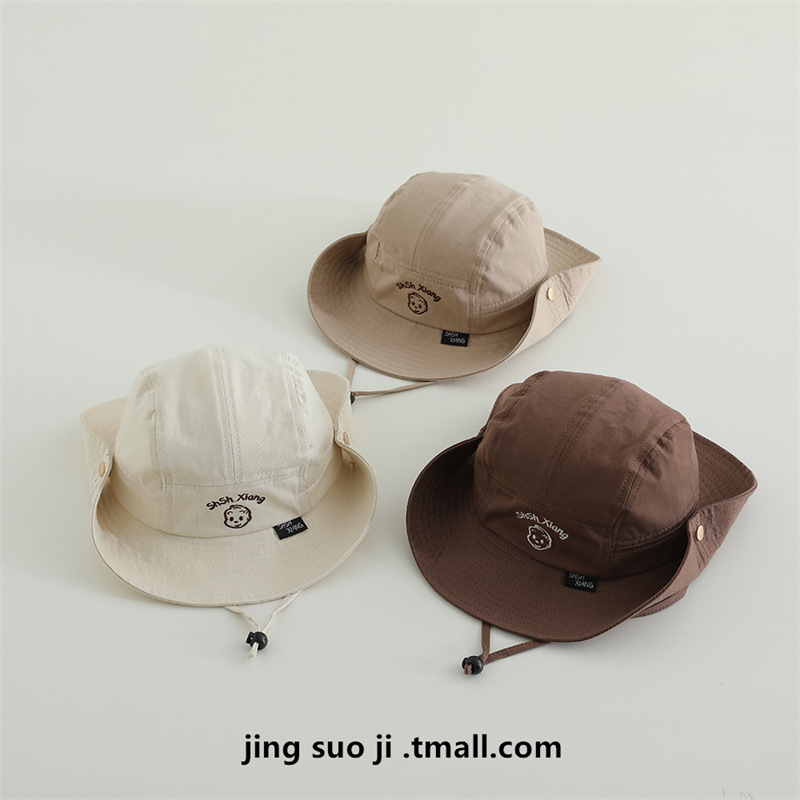 Bebé varón sombrero de sol niñas anti-UV sombrero de sol para niños camping sombrero de montaña al aire libre sombrero de sol para niños