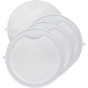 Cross Border Spa Hot Tub Filter First Filter Cotton White Round Filter Sheet Replacement Accessories