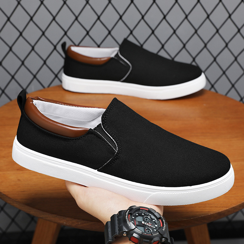 Zapatos de lona para hombres de verano nuevos zapatos de hombre zapatos de tela casuales zapatos de trabajo casuales zapatos de moda para hombres