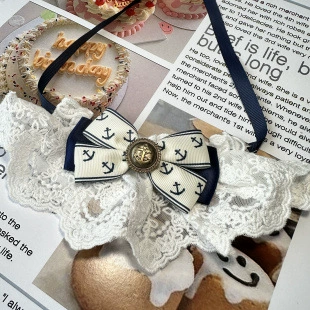 Кошачий кружевной нагрудник украшения для домашних животных