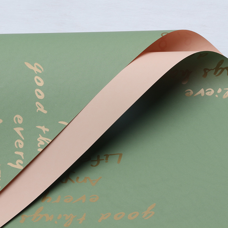 Champagne matcha; 57*57cm20 hojas/paquete