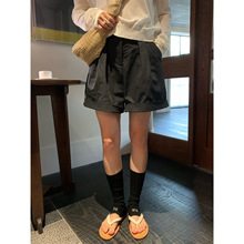 SROOM十三行韩系气质通勤休闲宽松短裤女夏季新款百搭五分裤