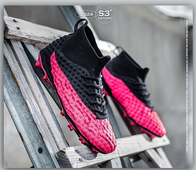 large-size High-top Football With Spikes For Adults, Men, Women, Students, And Older Children, Artificial_vogvips.com