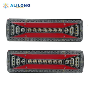 Avtomobil LED arxa fənəri 12V24V axar işıq, kənd təsərrüfatı nəqliyyatı yük maşını xəbərdarlıq işığı