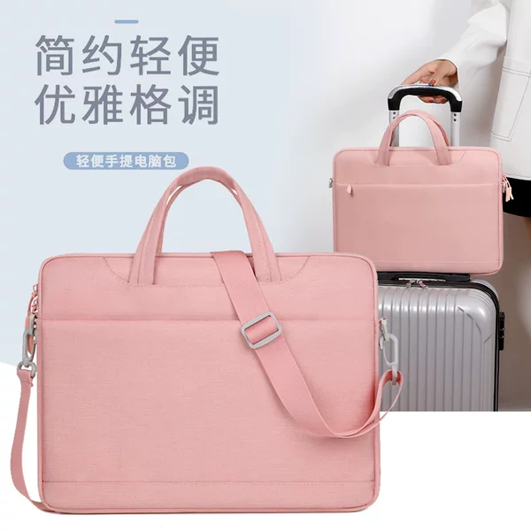 New Shoulder Bag, Laptop Bag, Travel Briefcase, Suitable for Tablet Notebook 13/14/ 15.6inch