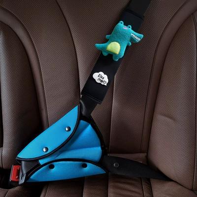 Anti-Neck-Strangling Shoulder Protector Cartoon | Seat belt shoulder pad - cartoon-blue-dragon-four-seasons-universal