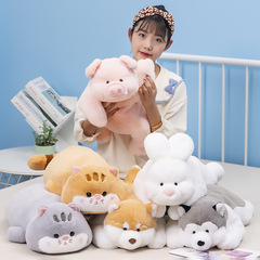 Official Pinyin Animal Series Cartoon Nap Pillow Set Te Du Du Cute Plush Toy Sleeping Gift Naptime