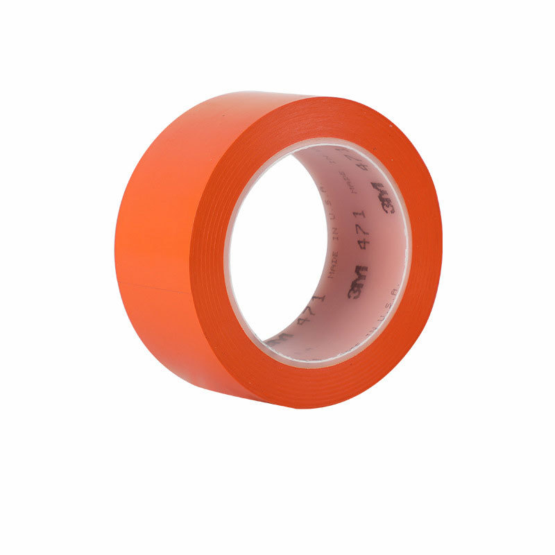 3m471 cinta de advertencia que no deja marcas suelo PVC rojo y blanco 5S marcado posicionamiento negro y amarillo logotipo 3m cinta de identificación