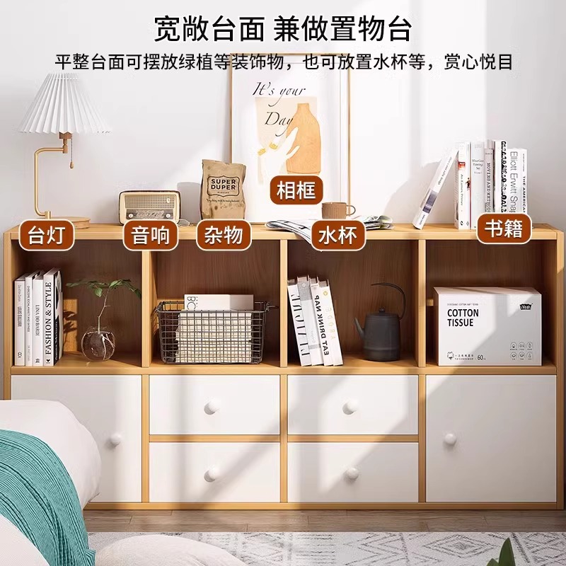 Gabinete al por mayor a prueba de polvo, estantería de piso, sala de estar, armario de almacenamiento multicapa, gabinete de cuadrillas, simple