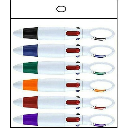 Multi-Button Color Pens for Grading and Scoring, Teacher's Multi-Button Set for Solid Color Mixing and Full-Color Integration