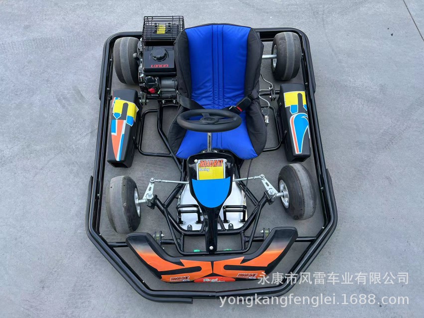 Go-Kart de Pista F1 de Hierro con Transmisión en Cadena para Parque de Atracciones image 13