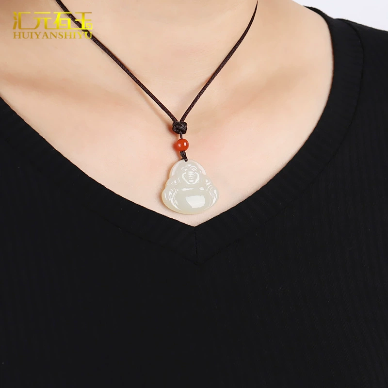 П pendant белый нефрит, чай Tieguanyin