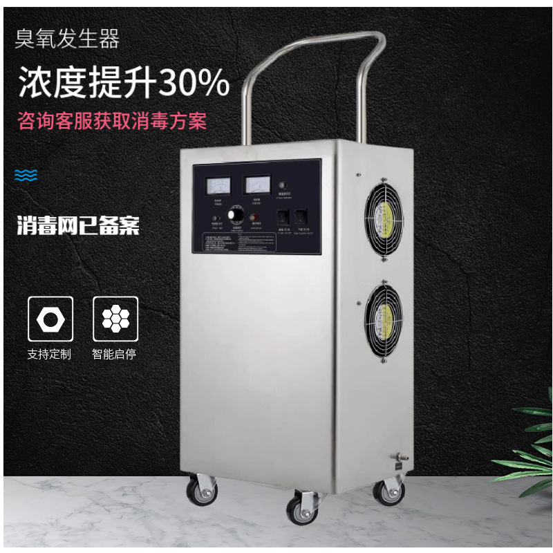 High-Concentration Ozone Generator for Food Factory Sterilization, Commercial Sterilization, High-Power Disinfection Machine, Space Purification Industry
