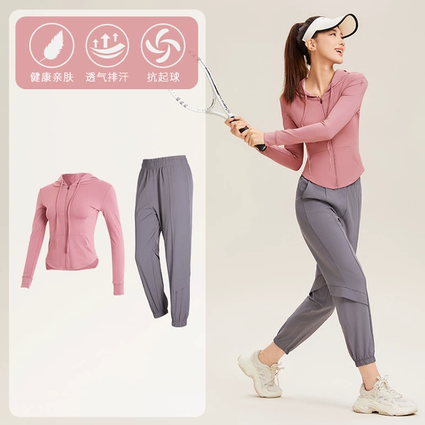 Meisha color+light gray two -piece set TC44197