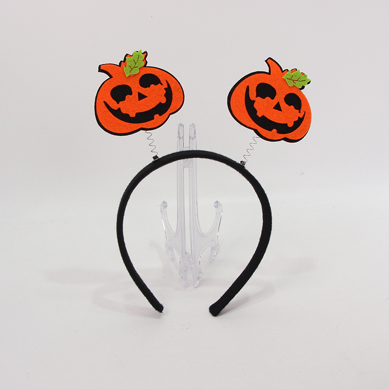 Halloween transfronterizo anillo de cabello personalidad extraña calabaza de alto nivel accesorios accesorios de vestir joyas especiales de cabello