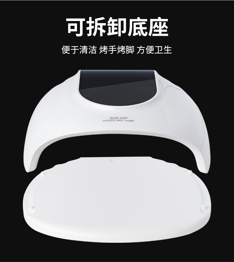 Kemei Yeni Model 268W 3 Saniye Hızlı Kuruyan UV Tırnak Işığı LED Jel Tırnak Fırını Profesyonel Salon Aracı El Lekesi Yapmayan