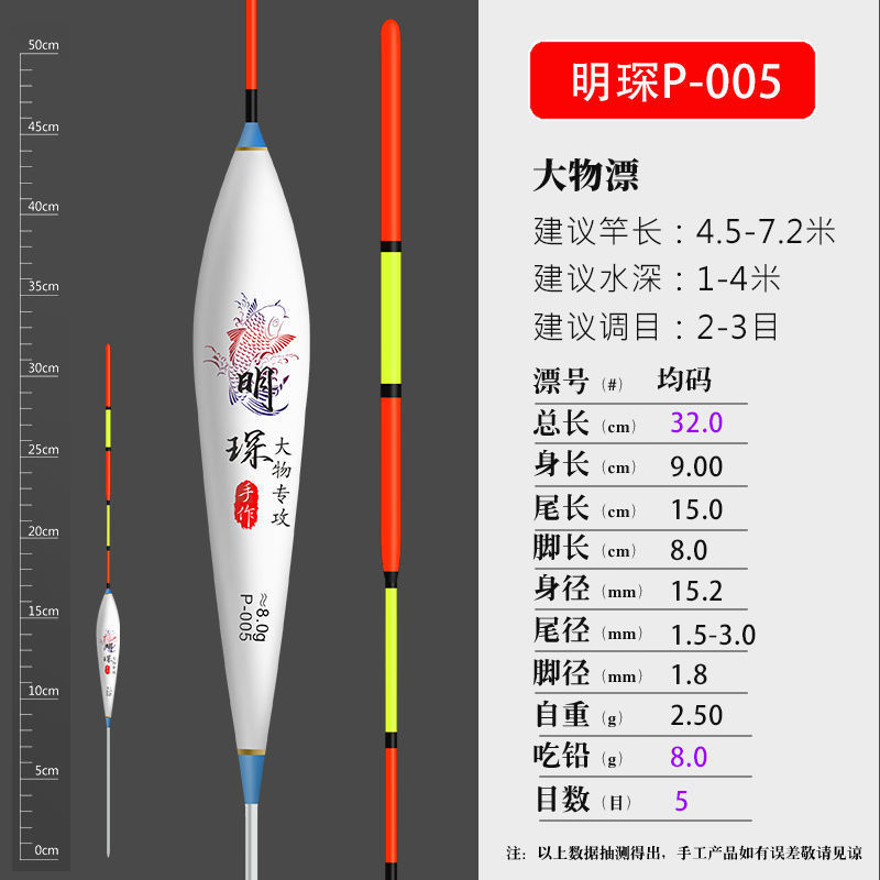 Gran cosa flotante pescado flotante grosso atractivo gran flotabilidad lago viaje flotante alfalfa puerto fábrica comercial de marca de pesca