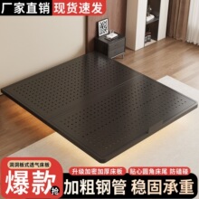 铁艺悬浮床双人床家用简约钢架床小户型无床头床架加厚碳素钢单床