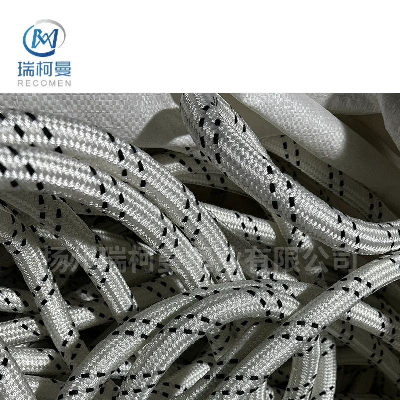 Веревочка полиэстера передача энергии веревочки тракции силы веревочки конструкции силы 6 мм до 20 мм и линия распределение веревочка