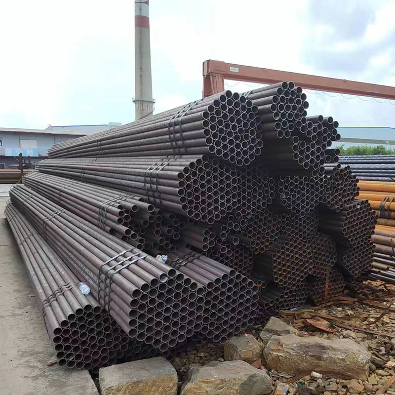 钢厂供应 S355JO无缝钢管 机械喷沙 规格齐全 S355J2无缝管 切割