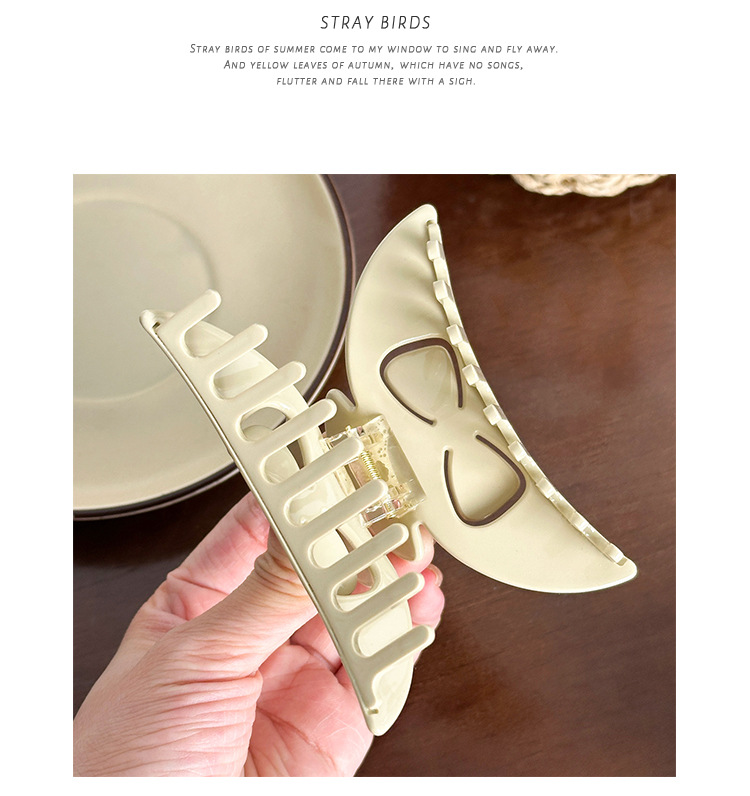 Bow Knot, Fish, Shark Pattern All Seasons Season Casual Women's Bow Knot Fish Shark Acetic Acid Hair Clip Hair Claws