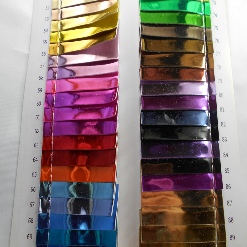 拉毛底镜面PU皮革 无痕镜面金属贴膜 幻彩镭射PU反光革鞋包袋面料