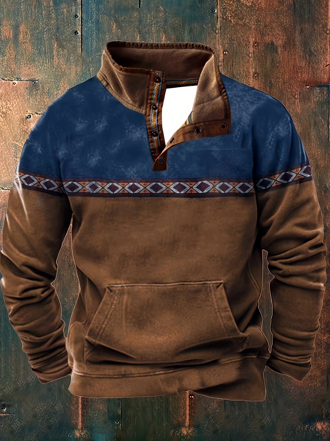 Spring/Summer Collection: Men's Long-Sleeved Printed Casual Fashion Jacket At Special Price_viptrois.com