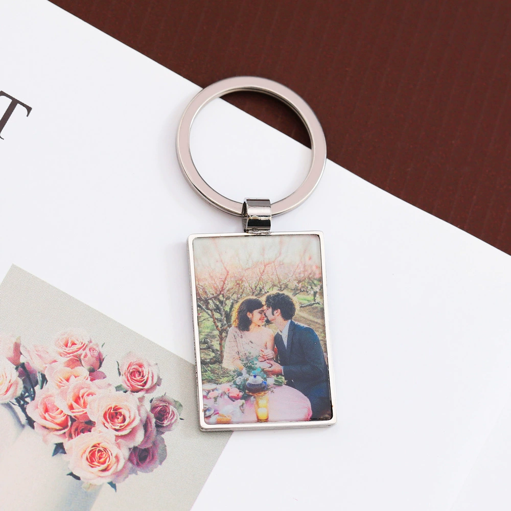 Calendar stainless steel, keychain, photo, creative accessory, commemorative pendant