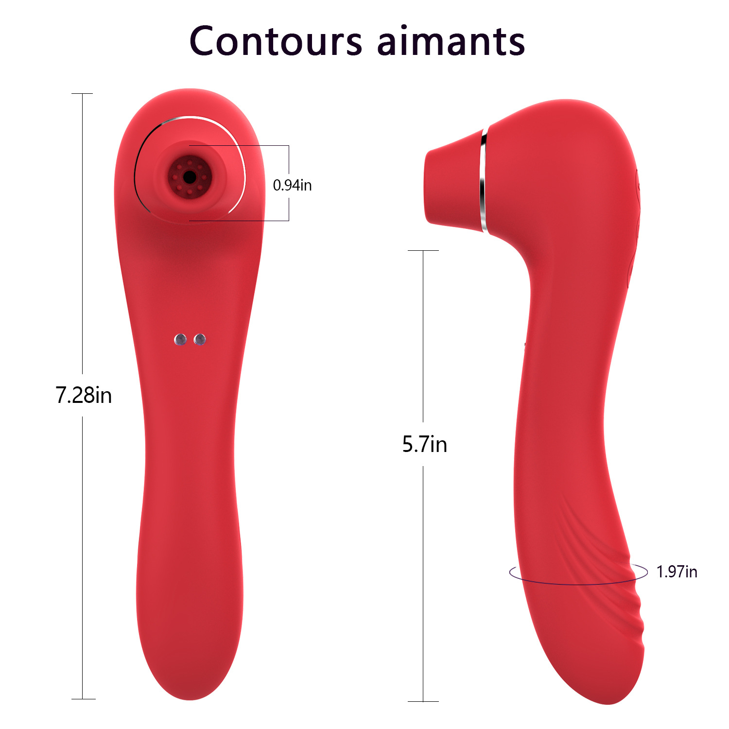 10 Frequency Vibrating Female Masturbation Massager Honey Bean Sucking Magnetic Charging Silicone Vibrator For Adults_voghion.com