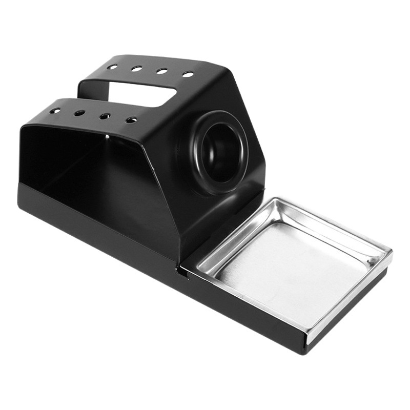 Fábrica al por mayor 936 Estación de soldadura de hierro estante de soldadura metal soldador asiento de hierro durable eléctrico soldadura soporte de hierro soporte zócalo almacenamiento rack