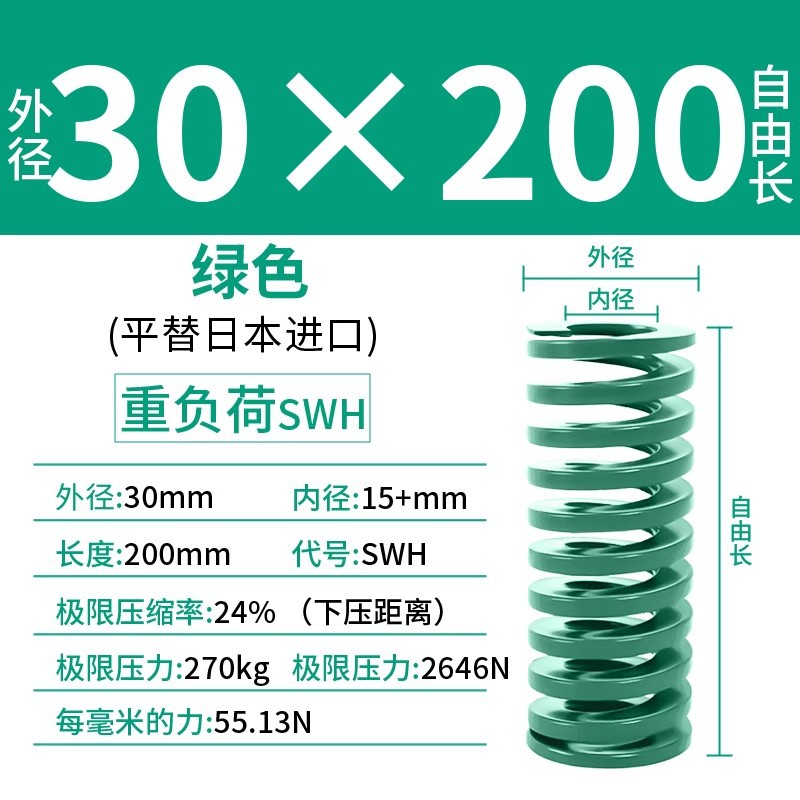 합금강 녹색 30×200