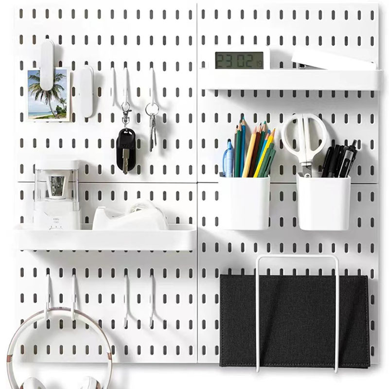 Punch-free Hole Board Wall Combination DIY Yijia Hole Board Accessories Flat for Kitchen Storage Rack Small Nail Board Punch-free Hole Board Wall Combination DIY Yijia Hole Board Accessories Flat for Kitchen Storage Rack Small Nail Board