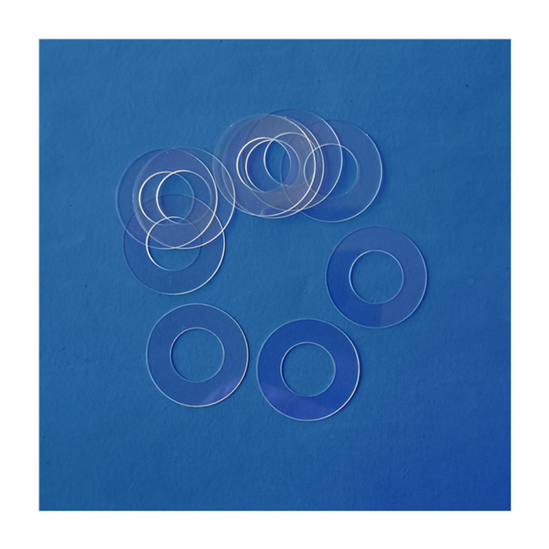 背胶黑色PVC胶垫圈 透明塑料绝缘软垫片防落固定麦拉片pc介子