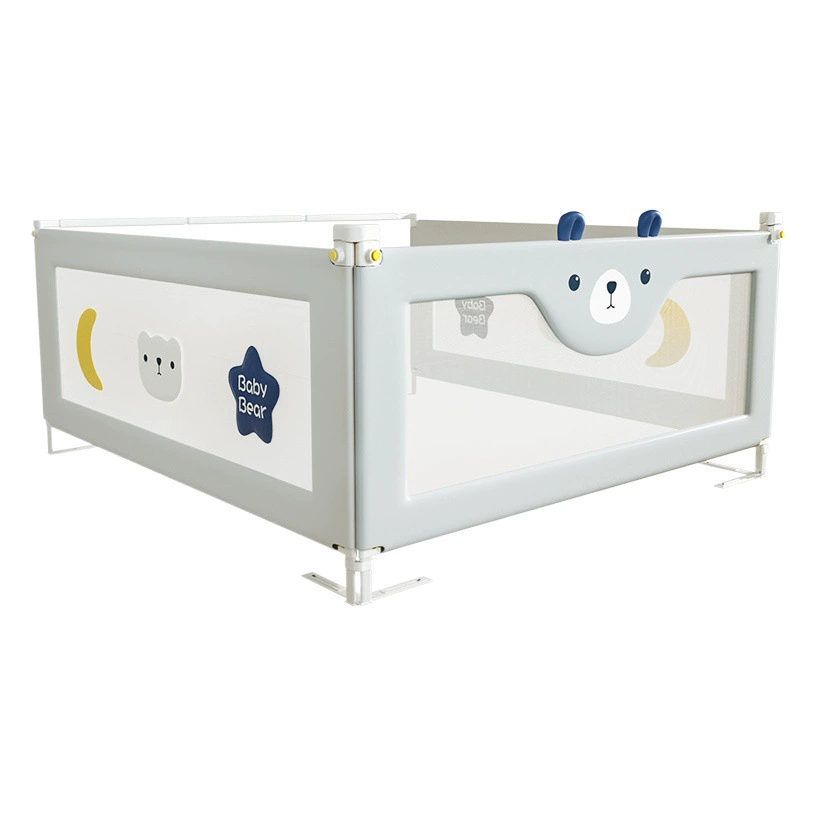 Оптовая Продажа с фабрики Большая кровать Универсальный забор для кровати Детский защитный забор от падения Детская защита от падения Вертикальное подъемное ограждение для кровати