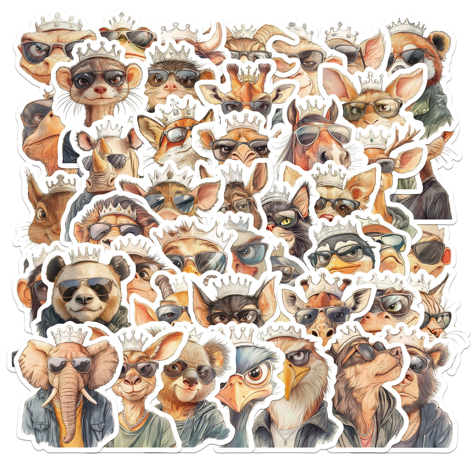 Ферма, наклейка, игрушка, альпака, наклейки, панда, лев