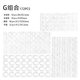 Multi-combination non-slip silicone pad transparent hemispherical silicone anti-collision pad single-sided adhesive self-adhesive waterproof anti-collision particles