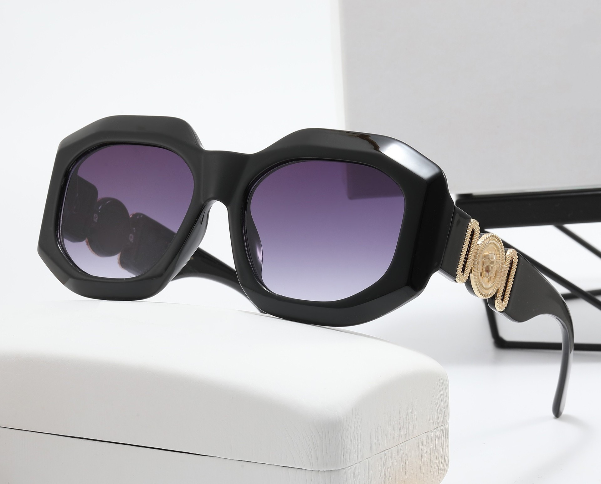 Solglasögon 1 st mode polariserade färgskiftande solglasögon aluminium magnesium_voghion.com