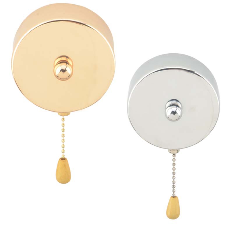 拉线开关拉绳开关家用墙壁拉盒排风扇床头开关灯饰灯具DIY配件