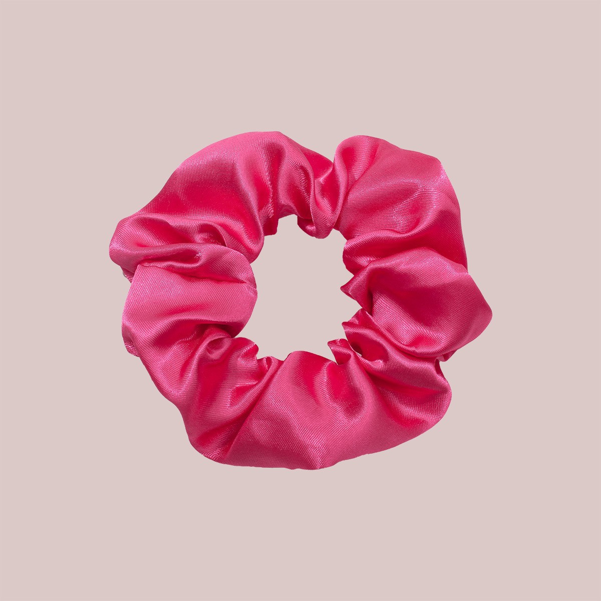 Coletero Scrunchie de Satén de Alta Elasticidad
