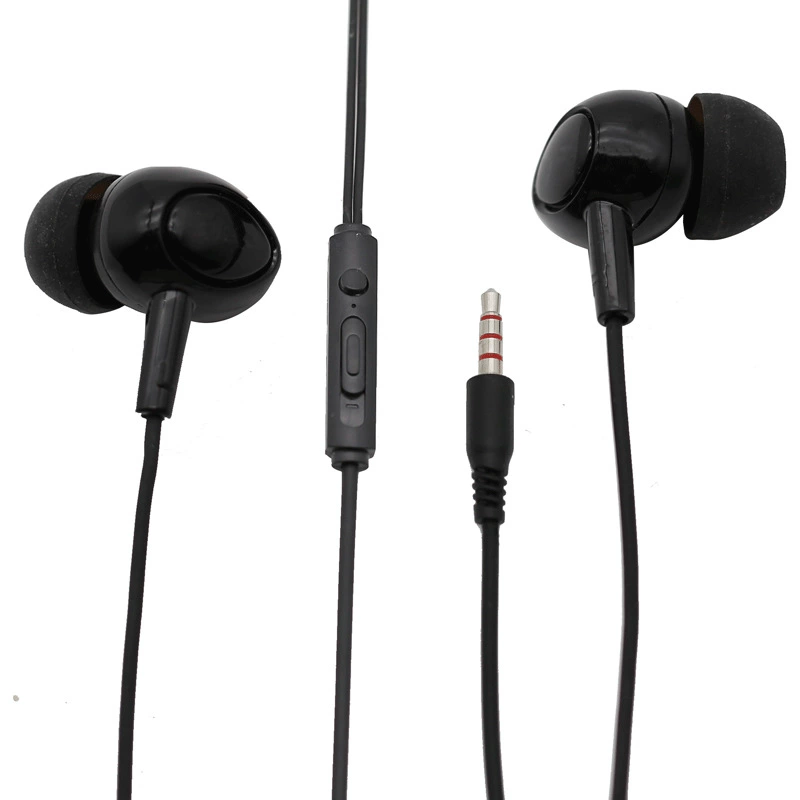 Наушники Ear-in-ear с проводом для мобильного телефона 3,5 мм, комбинированные, с регулировкой баса и пшеничной дужкой Earphoneh1062