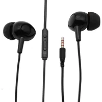 Наушники Ear-in-ear с проводом для мобильного телефона 3,5 мм, комбинированные, с регулировкой баса и пшеничной дужкой Earphoneh1062