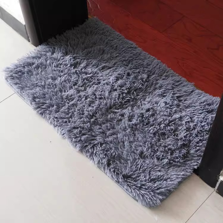 Cross-border Nórdico ins grueso alfombra de pelo larga sala de estar estofada alfombra habitación doméstica mantas al lado de la cama mantas antisucias