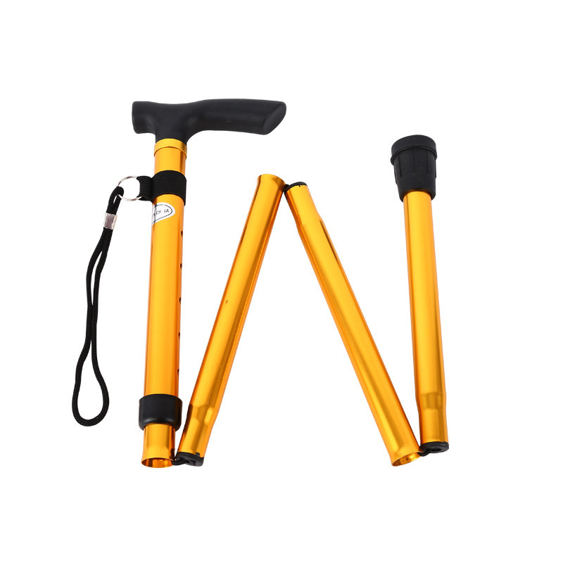 アウトドアトレッキングポール、伸縮式折りたたみ式登山ポール、多機能登山およびハイキング用品固定補助具|undefined