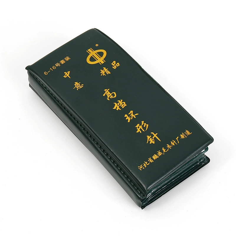 Нержавеющая сталь высокого класса кольцевая штифт набор ручной шерстяной вязаный инструмент иглы для шерстяной одежды 11