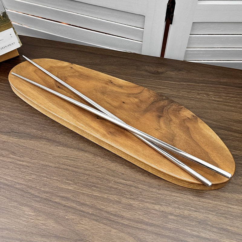 Chockmen Zhuo Deming 316L acero inoxidable 40cm alargado palillos fritos barra de frita resistente al fuego cocinero