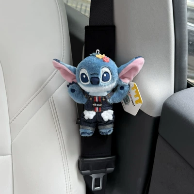 Doll Car Seat Belt | Sürətlər qutusu və əl tormozu başlıqları - shoulder-pads-43-black-plush-genuine-station-stitch-jeans-gloves-style