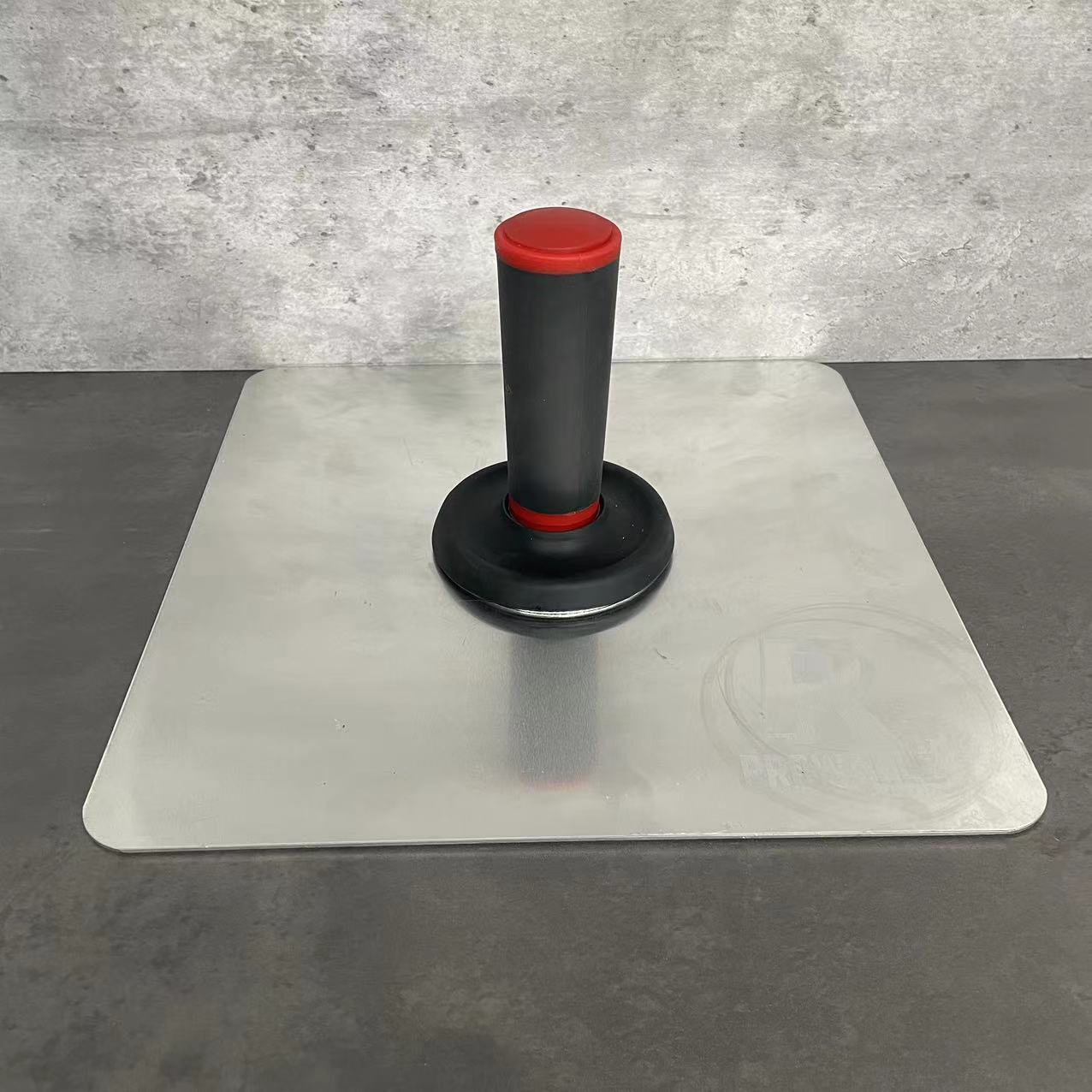 托灰板厂家直销铝板双色手柄托泥板匠作泥工工具灰板泥工板