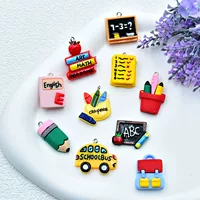 Моделирование мини маленькая доска Apple Book аксессуары из смолы кулон DIY Алфавит доска ювелирные изделия брелок кулон