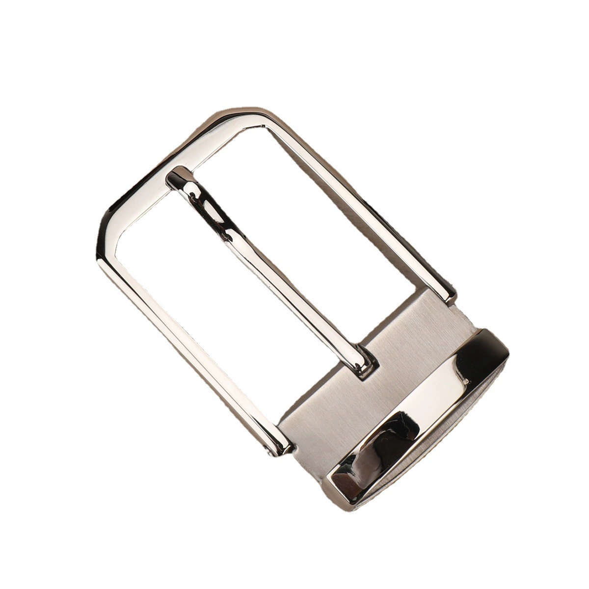 Belt stainless steel, buckle, trousers, 3.5cm, Korean style