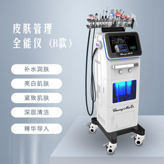 マス漫黒白色総合顔皮膚管理器韓国多功全能大気泡洗浄器